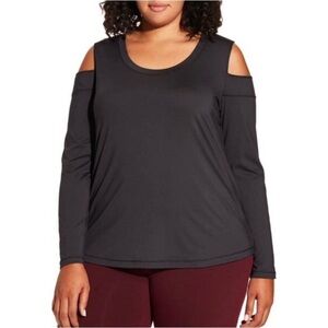 Calia Cold Shoulder Long Sleeve Top